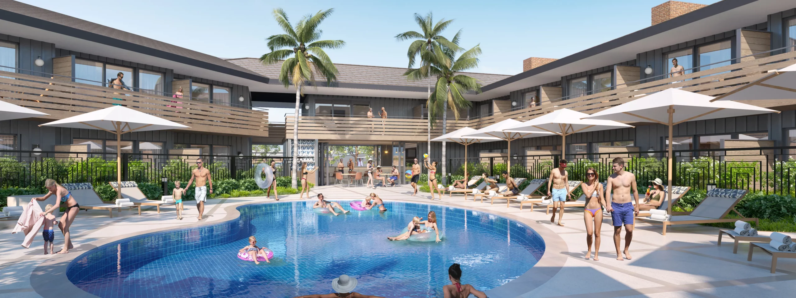 Pierpont Inn swimming pool rendering