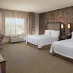 Hampton Inn Murrieta two bed guest room