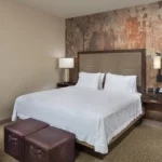 Hampton Inn Murrieta king size bed guest room